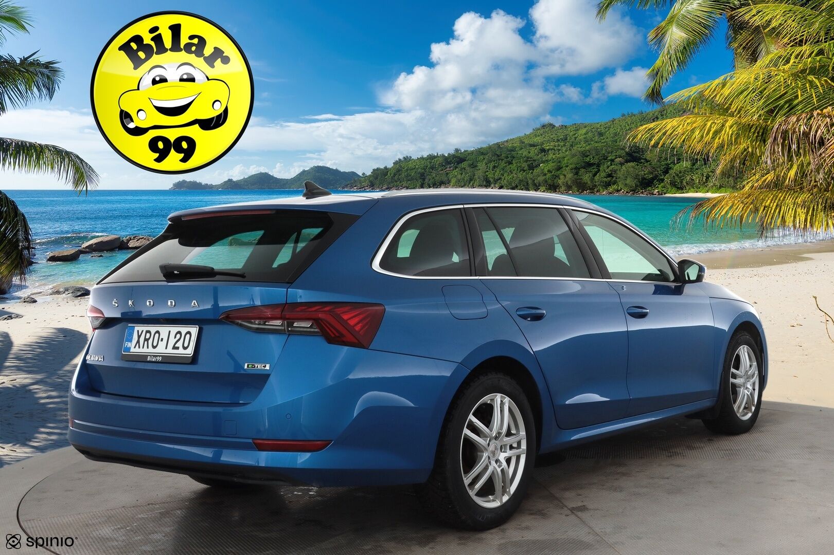 Skoda Octavia 2023 Combi 1.5 TSI Style eTEC DSG * Koukku / ACC / Webasto / Matrix-LED /  P.Kamera / Smartlink / Keyless * - 1-om Suomi-auto / Kahdet renkaat aluvanteilla / Merkkihuollot