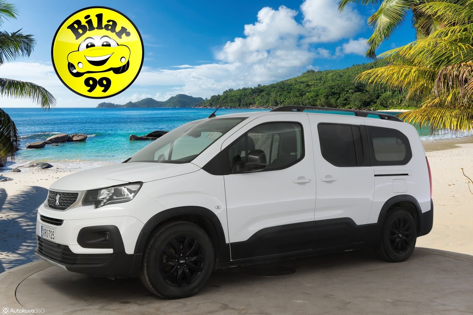 Peugeot e-Rifter 2023 Allure 50 kWh 136 Automaatti L2 * Digimittaristo / Peruutuskamera / Vakkari / Apple Carplay / Android Auto * - 3,99 % KORKOTARJOUS TÄHÄN AUTOON - 31.5. ASTI! - *1 om. Suomi-Auto / 7-paikkainen *