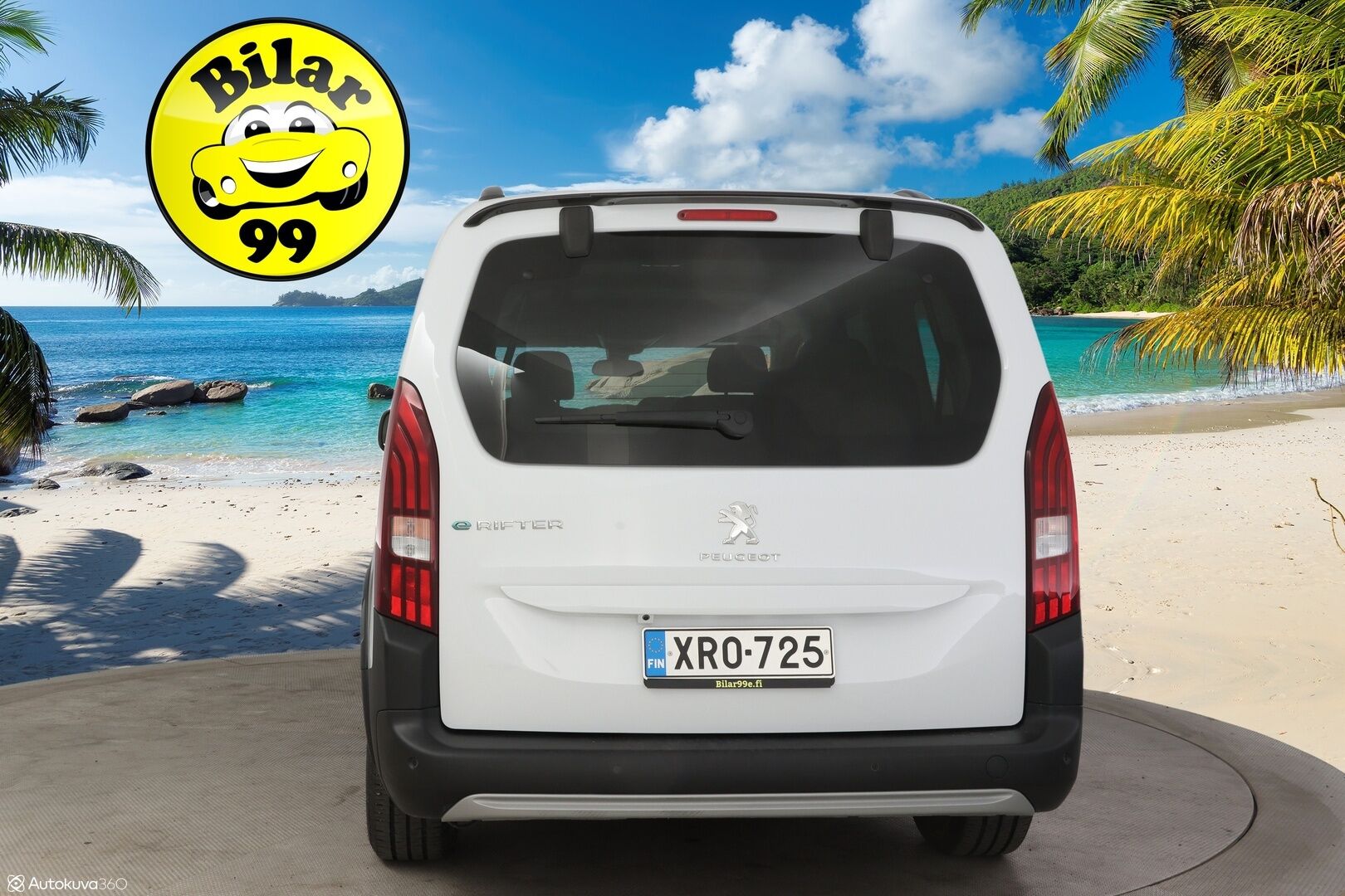 Peugeot e-Rifter 2023 Allure 50 kWh 136 Automaatti L2 * Digimittaristo / Peruutuskamera / Vakkari / Apple Carplay / Android Auto * - 3,99 % KORKOTARJOUS TÄHÄN AUTOON - 31.5. ASTI! - *1 om. Suomi-Auto / 7-paikkainen *