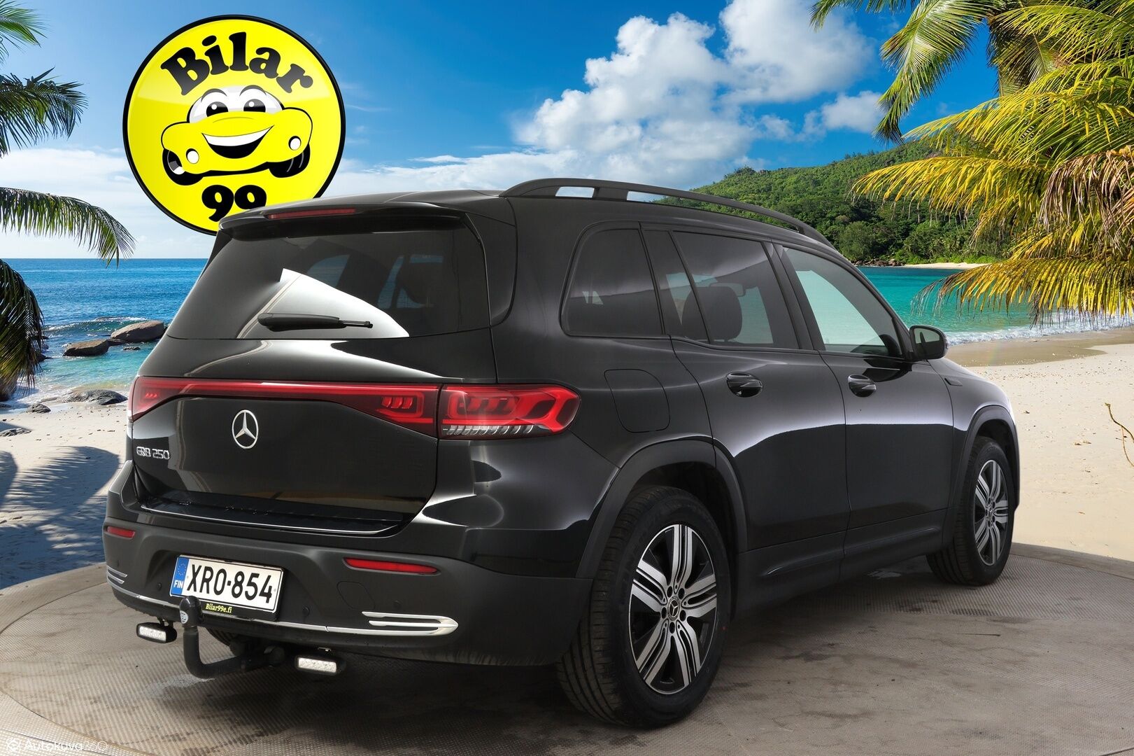 Mercedes-Benz EQB 2023 250 Business - 3,99 % KORKOTARJOUS TÄHÄN AUTOON - ** Nahkasisusta / Night Package / Kamera / Sähkökontti / LED / 2x renkaat&vanteet **