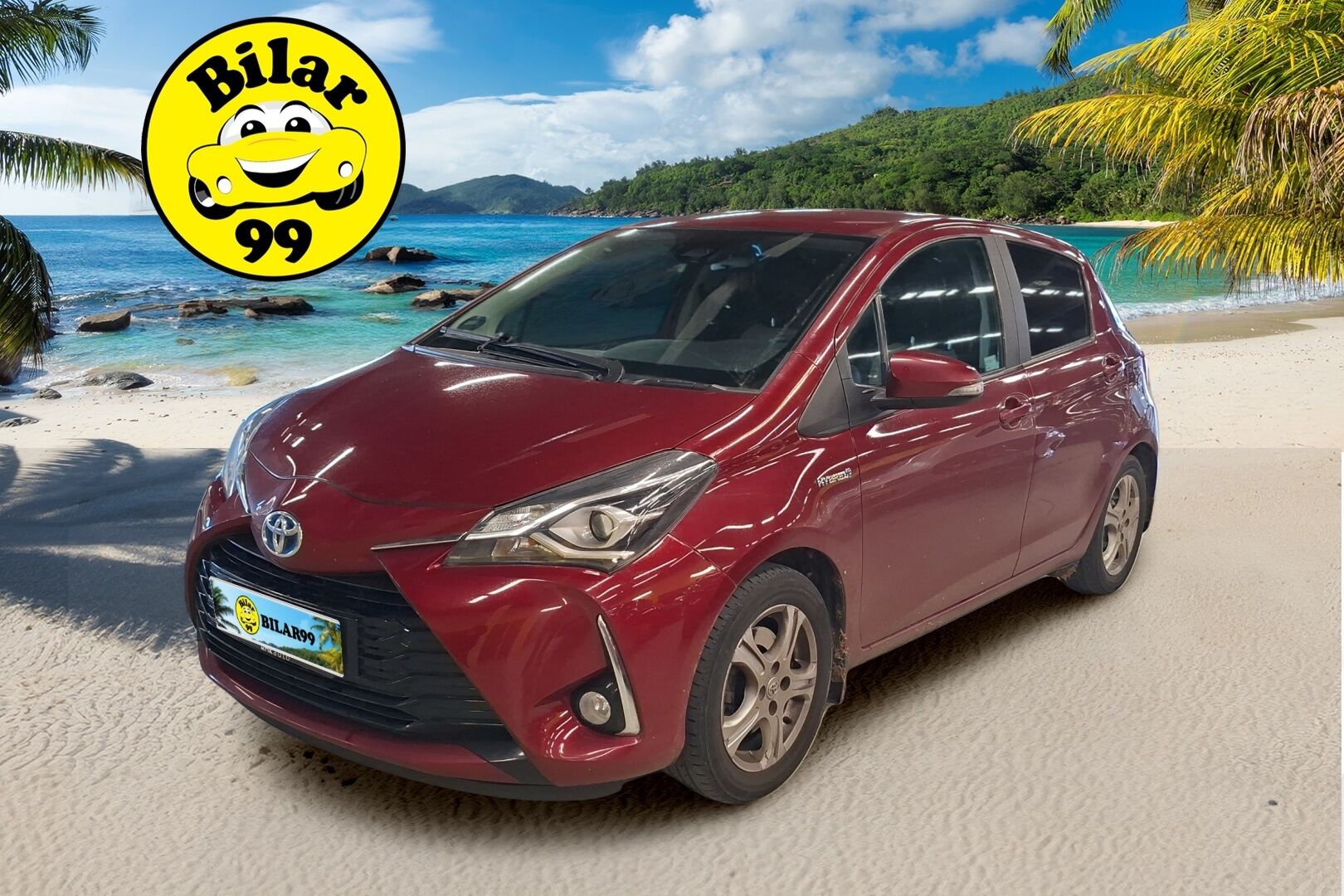 Toyota Yaris 2017 1,5 Hybrid Active 5ov - | Vakionopeudensäädin | Peruutuskamera | Touchpad | Kahdet renkaat | Huoltokirja | Bluetooth |
