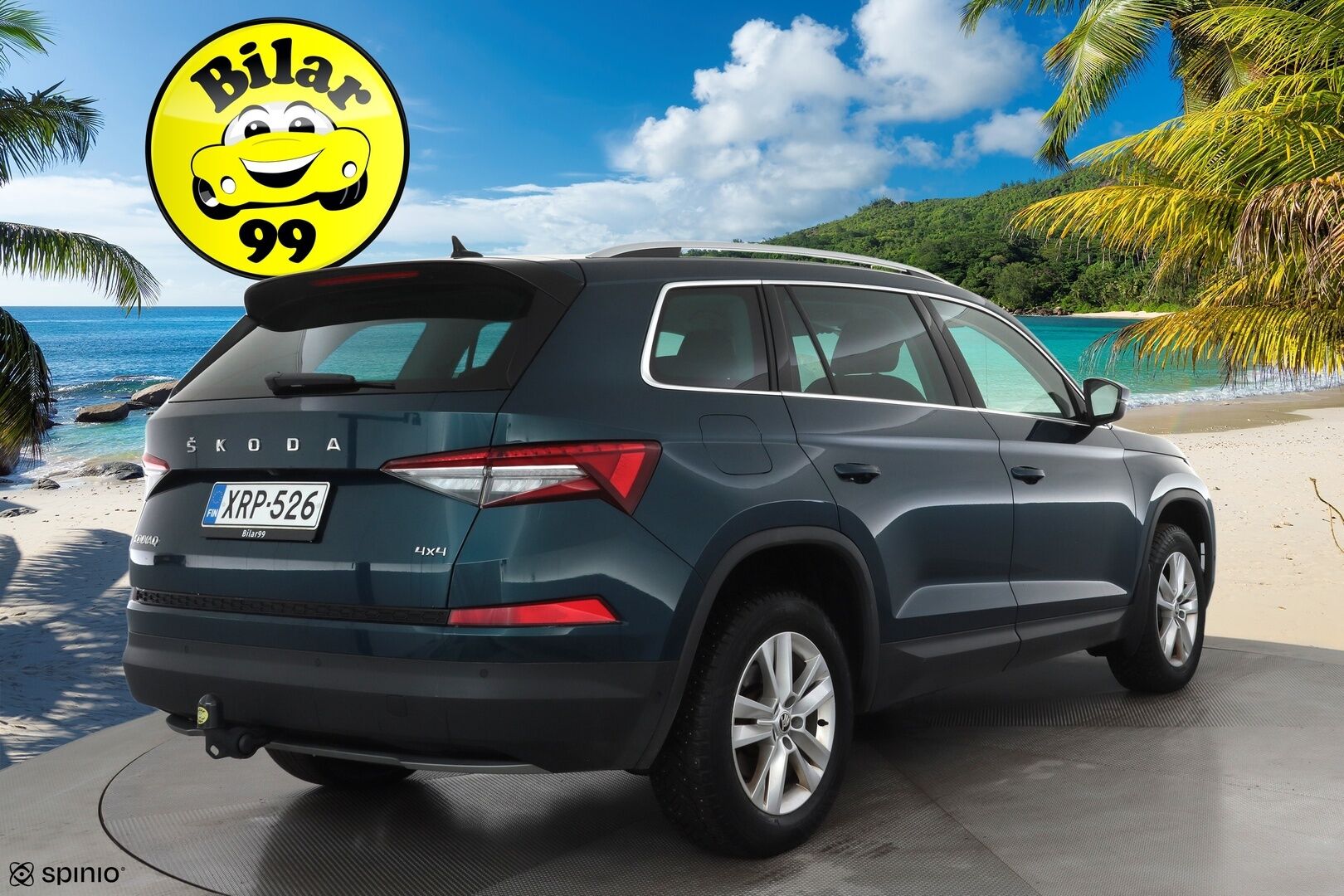 Skoda Kodiaq 2023 2.0 TDI 150 4x4 Style DSG * ACC / Webasto / Koukku / Matrix LED / 360° / Muistipenkit / Navi / Sähköluukku / Keyless * - 1.Om Suomi-auto / Kahdet renkaat aluvanteilla / Merkkihuollettu