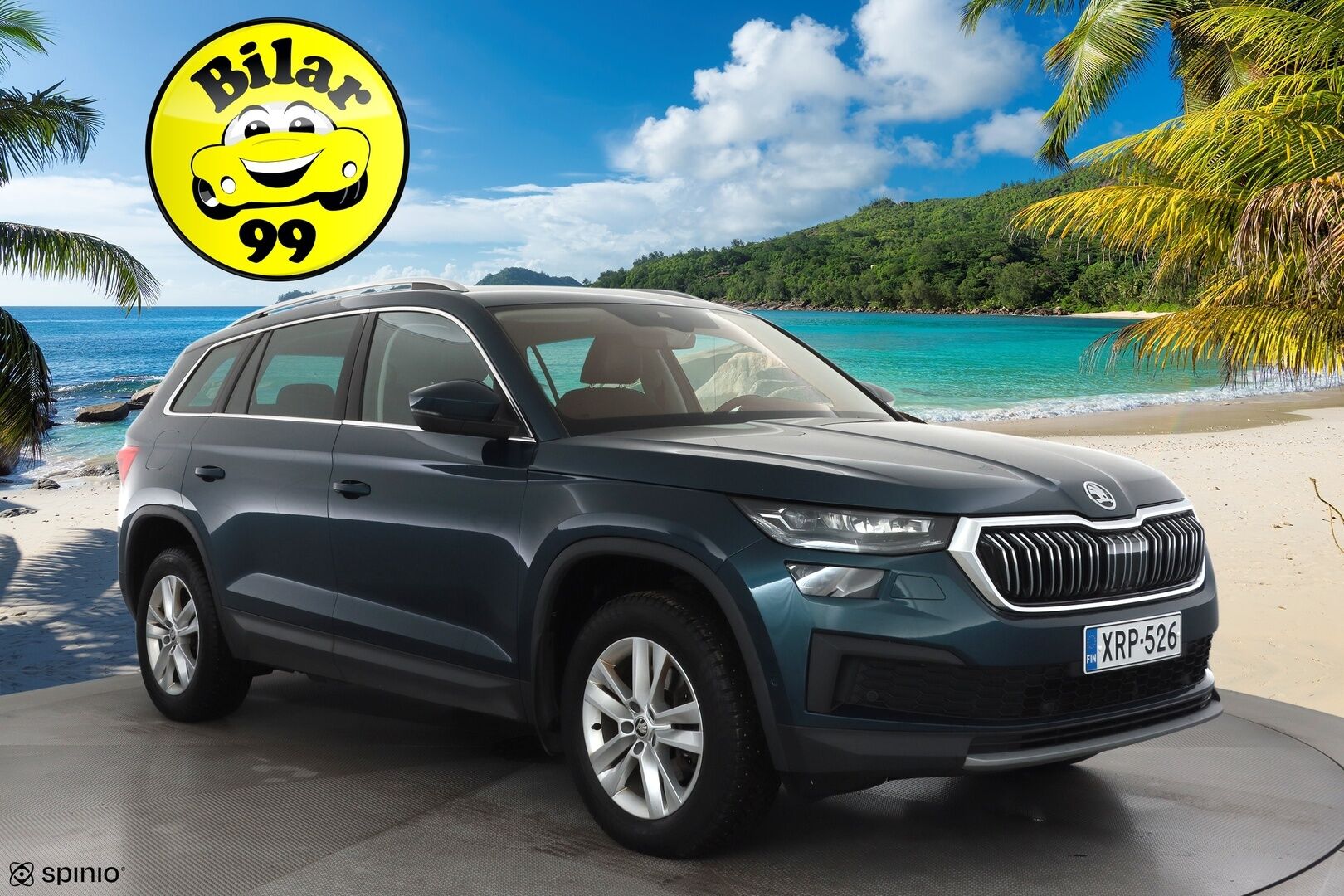 Skoda Kodiaq 2023 2.0 TDI 150 4x4 Style DSG * ACC / Webasto / Koukku / Matrix LED / 360° / Muistipenkit / Navi / Sähköluukku / Keyless * - 1.Om Suomi-auto / Kahdet renkaat aluvanteilla / Merkkihuollettu