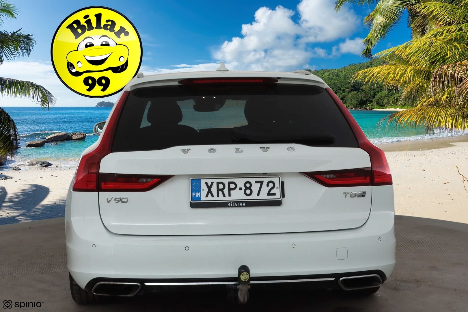 Volvo V90 2020 T8 TwE AWD Inscription aut *ACC / Pilot assist / Webasto / Koukku / Ruskeat Sporttinahat / Keyless / Muistipenkki* - Merkkihuollettu / Kahdet renkaat / Suomi-auto