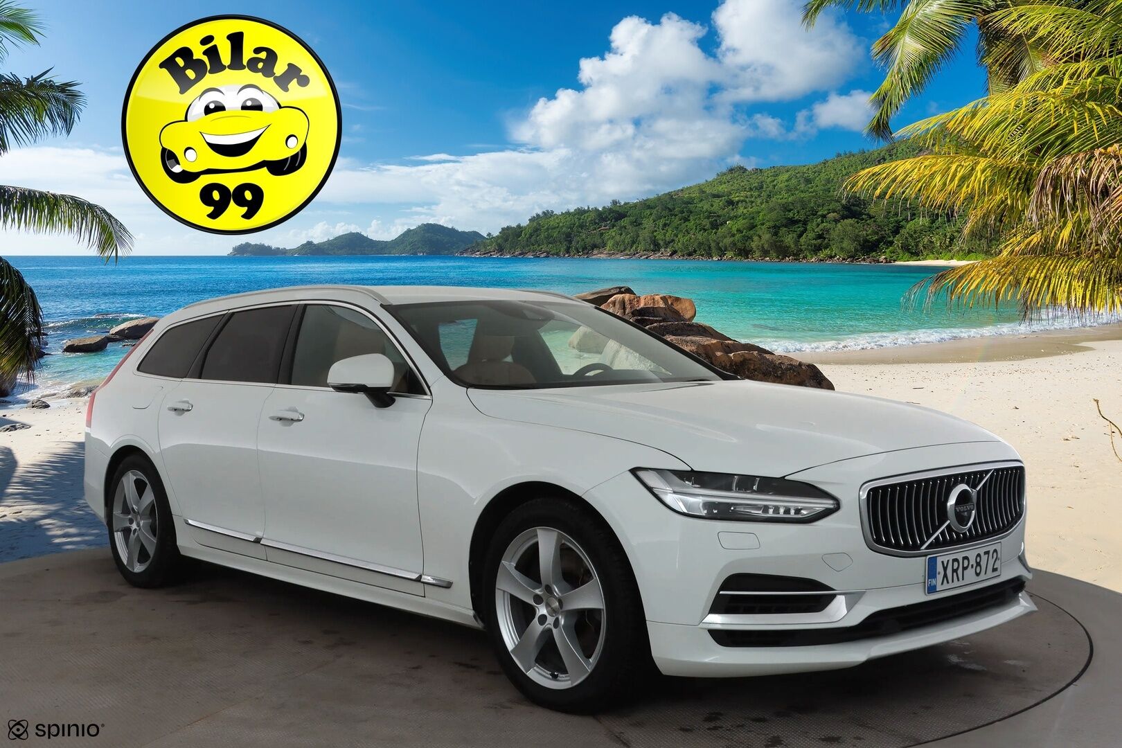 Volvo V90 2020 T8 TwE AWD Inscription aut *ACC / Pilot assist / Webasto / Koukku / Ruskeat Sporttinahat / Keyless / Muistipenkki* - Merkkihuollettu / Kahdet renkaat / Suomi-auto