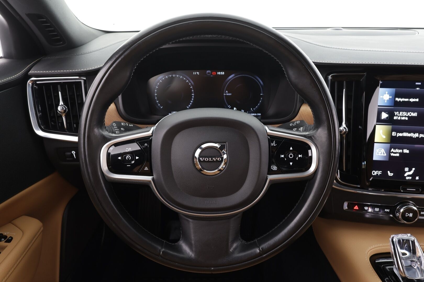 Volvo V90 2020 T8 TwE AWD Inscription aut * Pilot assist / Webasto / Koukku / Ruskeat Sporttinahat / Keyless / Muistipenkki * - Merkkihuollettu / Kahdet renkaat