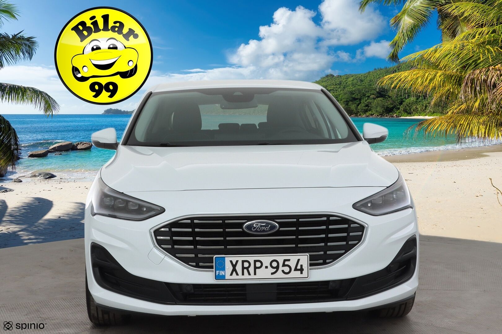 Ford Focus 2023 1.0 EcoBoost Hybrid Powershift 125hv (kevythybridi) A7 Titanium 5-ovinen * ACC / Lohko / Koukku / P.kamera / Keyless * - 1.Om Suomi-auto / Merkkihuollettu / Kahdet Renkaat - HULLUT AVAJAISHULINAT KORKOTARJOUS 3,29 %