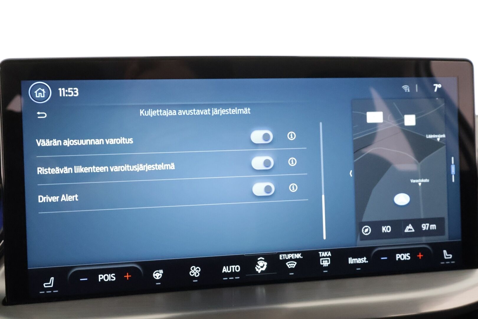 Ford Focus 2023 1.0 EcoBoost Hybrid Powershift 125hv (kevythybridi) A7 Titanium 5-ovinen * ACC / Lohko / Koukku / P.kamera / Keyless * - 1.Om Suomi-auto / Merkkihuollettu / Kahdet Renkaat - HULLUT AVAJAISHULINAT KORKOTARJOUS 3,29 %