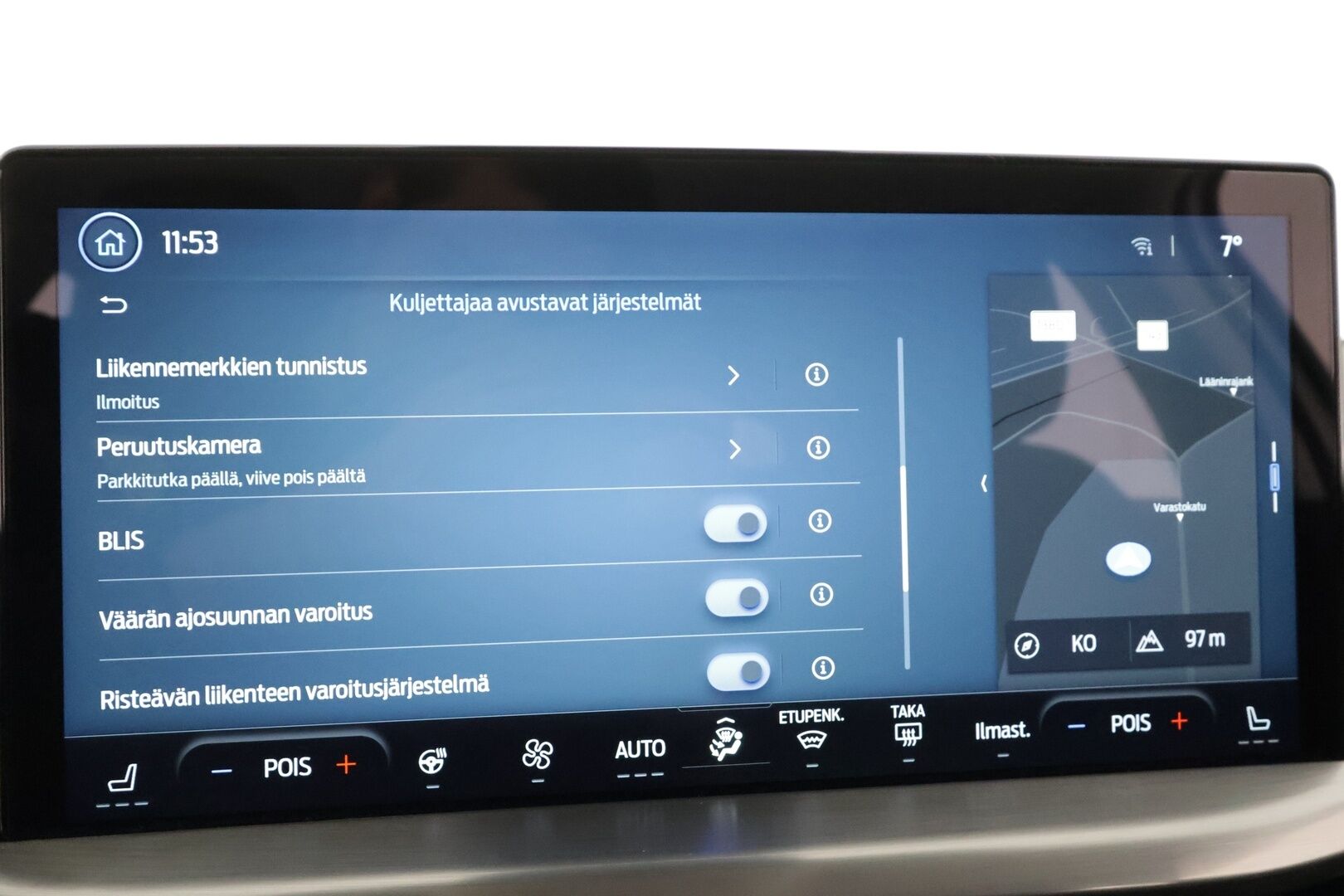 Ford Focus 2023 1.0 EcoBoost Hybrid Powershift 125hv (kevythybridi) A7 Titanium 5-ovinen * ACC / Lohko / Koukku / P.kamera / Keyless * - 1.Om Suomi-auto / Merkkihuollettu / Kahdet Renkaat - HULLUT AVAJAISHULINAT KORKOTARJOUS 3,29 %