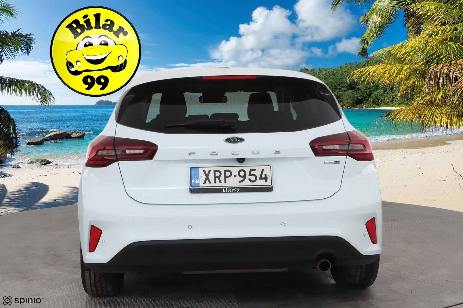 Ford Focus 2023 1.0 EcoBoost Hybrid Powershift 125hv (kevythybridi) A7 Titanium 5-ovinen * ACC / Lohko / Koukku / P.kamera / Keyless * - 1.Om Suomi-auto / Merkkihuollettu / Kahdet Renkaat - HULLUT AVAJAISHULINAT KORKOTARJOUS 3,29 %