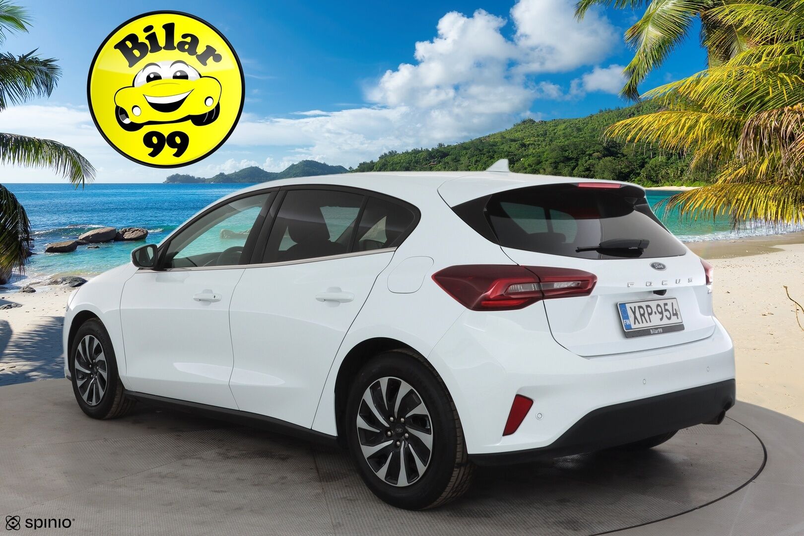 Ford Focus 2023 1.0 EcoBoost Hybrid Powershift 125hv (kevythybridi) A7 Titanium 5-ovinen * ACC / Lohko / Koukku / P.kamera / Keyless * - 1.Om Suomi-auto / Merkkihuollettu / Kahdet Renkaat - HULLUT AVAJAISHULINAT KORKOTARJOUS 3,29 %