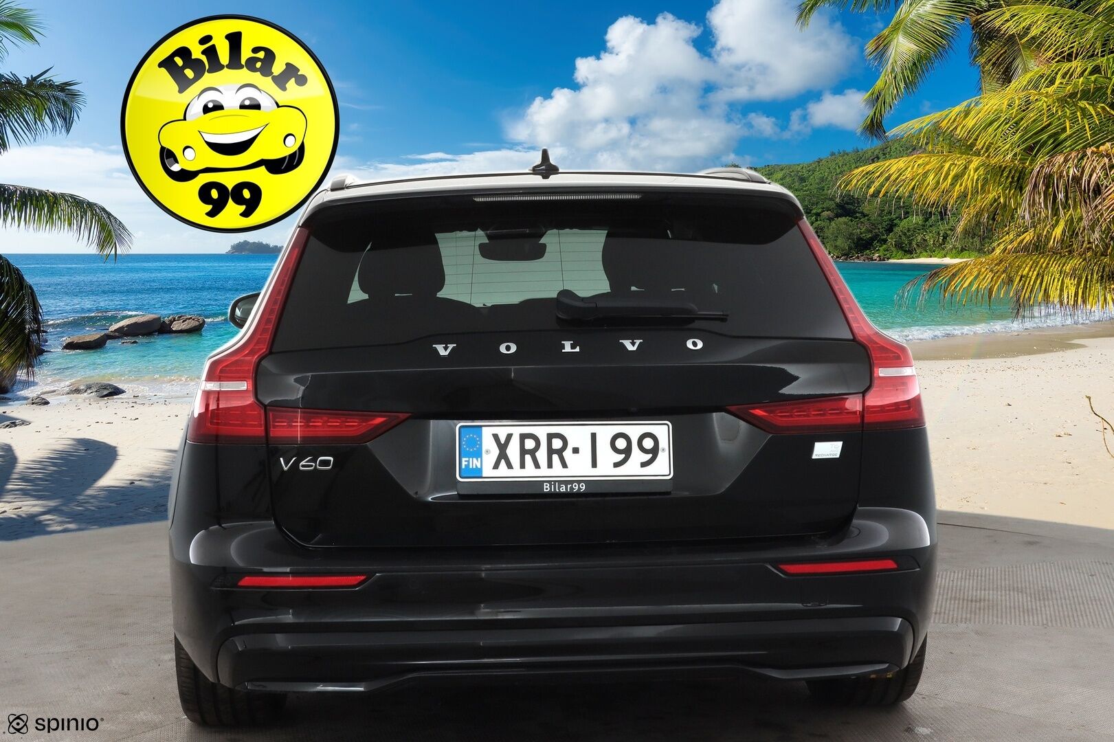 Volvo V60 2023 T6 AWD Long Range Plus Dark aut * ACC / Pilot Assist / Koukku / P.kamera / Muistipenkit / High performance äänentoisto * - 1.Om Suomi-auto / Akku kuntotarkastettu SoH 97,1% / Merkkihuollettu / Kahdet renkaat / Koti & Kauppalaturi 