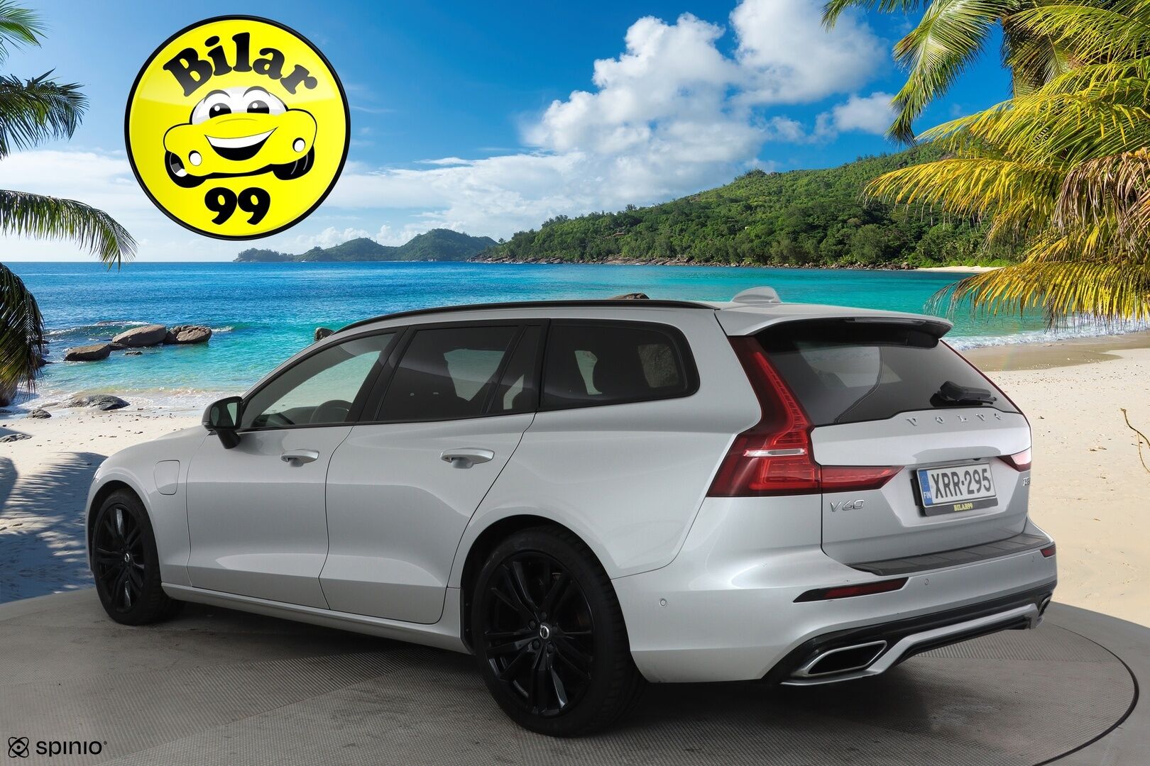 Volvo V60 2020 T8 TwE AWD R-Design aut **Adapt.vakkari / HUD / Panorama / H&K / Muistipenkit / Sporttinahat / Full LED / 360°** - Merkkihuollettu / Kahdet renkaat aluvanteilla / Penkinlämmittimet takana / Ratinlämmitin / Webasto / BLIS / Hyvät varusteet!