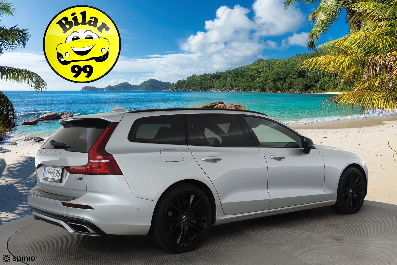 Volvo V60 2020 T8 TwE AWD R-Design aut **Adapt.vakkari / HUD / Panorama / H&K / Muistipenkit / Sporttinahat / Full LED / 360°** - Merkkihuollettu / Kahdet renkaat aluvanteilla / Penkinlämmittimet takana / Ratinlämmitin / Webasto / BLIS / Hyvät varusteet!