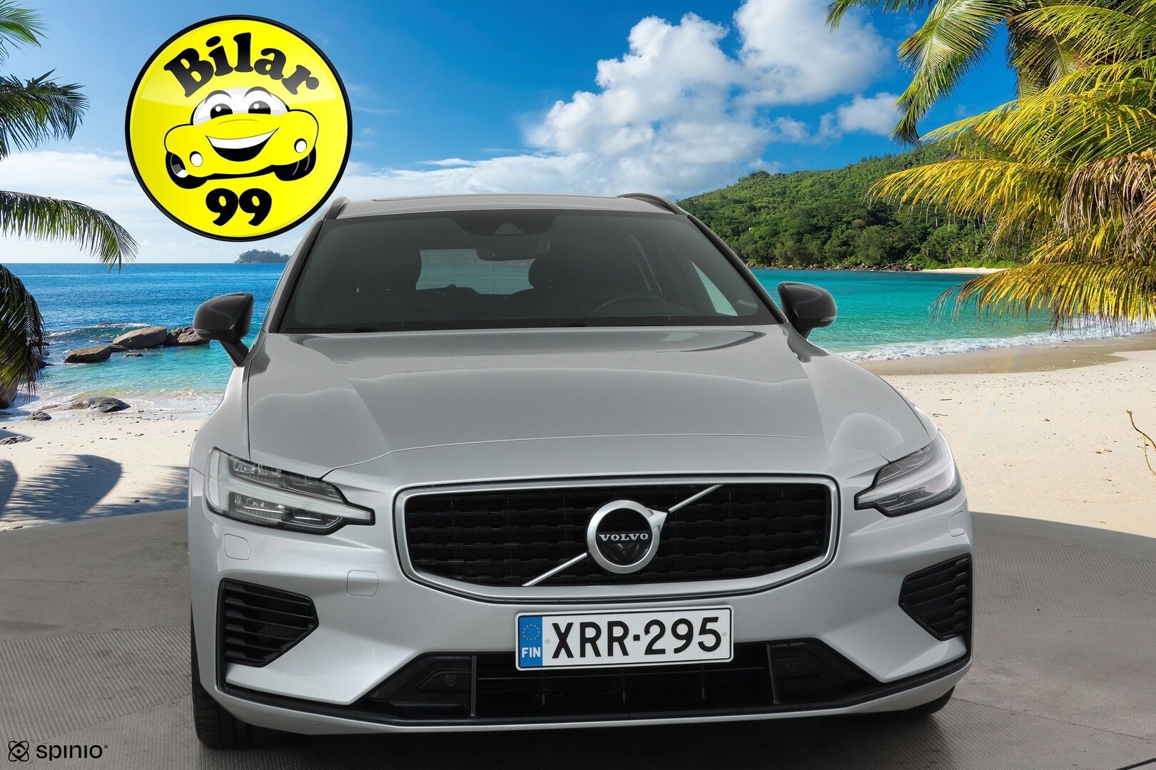 Volvo V60 2020 T8 TwE AWD R-Design aut **Adapt.vakkari / HUD / Panorama / H&K / Muistipenkit / Sporttinahat / Full LED / 360°** - Merkkihuollettu / Kahdet renkaat aluvanteilla / Penkinlämmittimet takana / Ratinlämmitin / Webasto / BLIS / Hyvät varusteet!