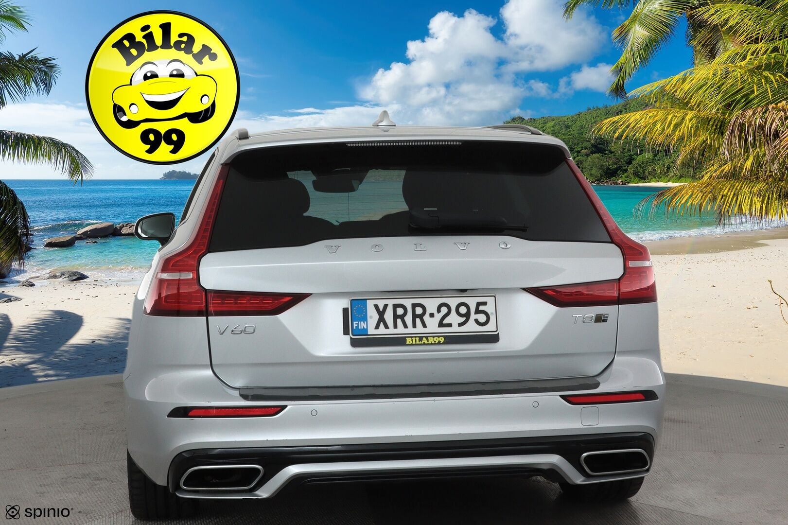 Volvo V60 2020 T8 TwE AWD R-Design aut **Adapt.vakkari / HUD / Panorama / H&K / Muistipenkit / Sporttinahat / Full LED / 360°** - Merkkihuollettu / Kahdet renkaat aluvanteilla / Penkinlämmittimet takana / Ratinlämmitin / Webasto / BLIS / Hyvät varusteet!