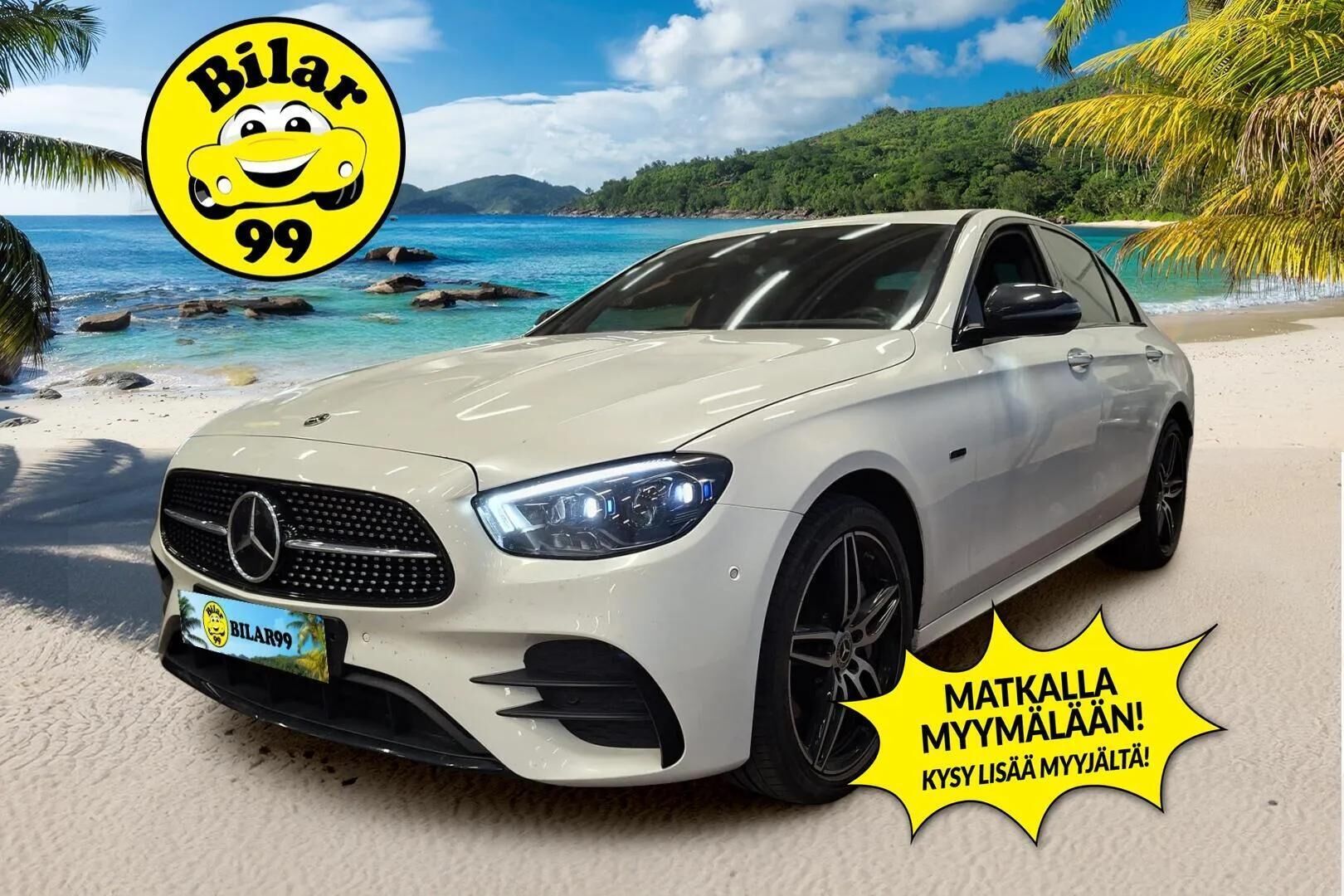 Mercedes-Benz E 2021 300 e 4MATIC A Business AMG - | DTR+ | Burmester  | Widescreen | Koukku | Multibeam-LED  | IHC+ | P.kamera & tutkat | Facelift |