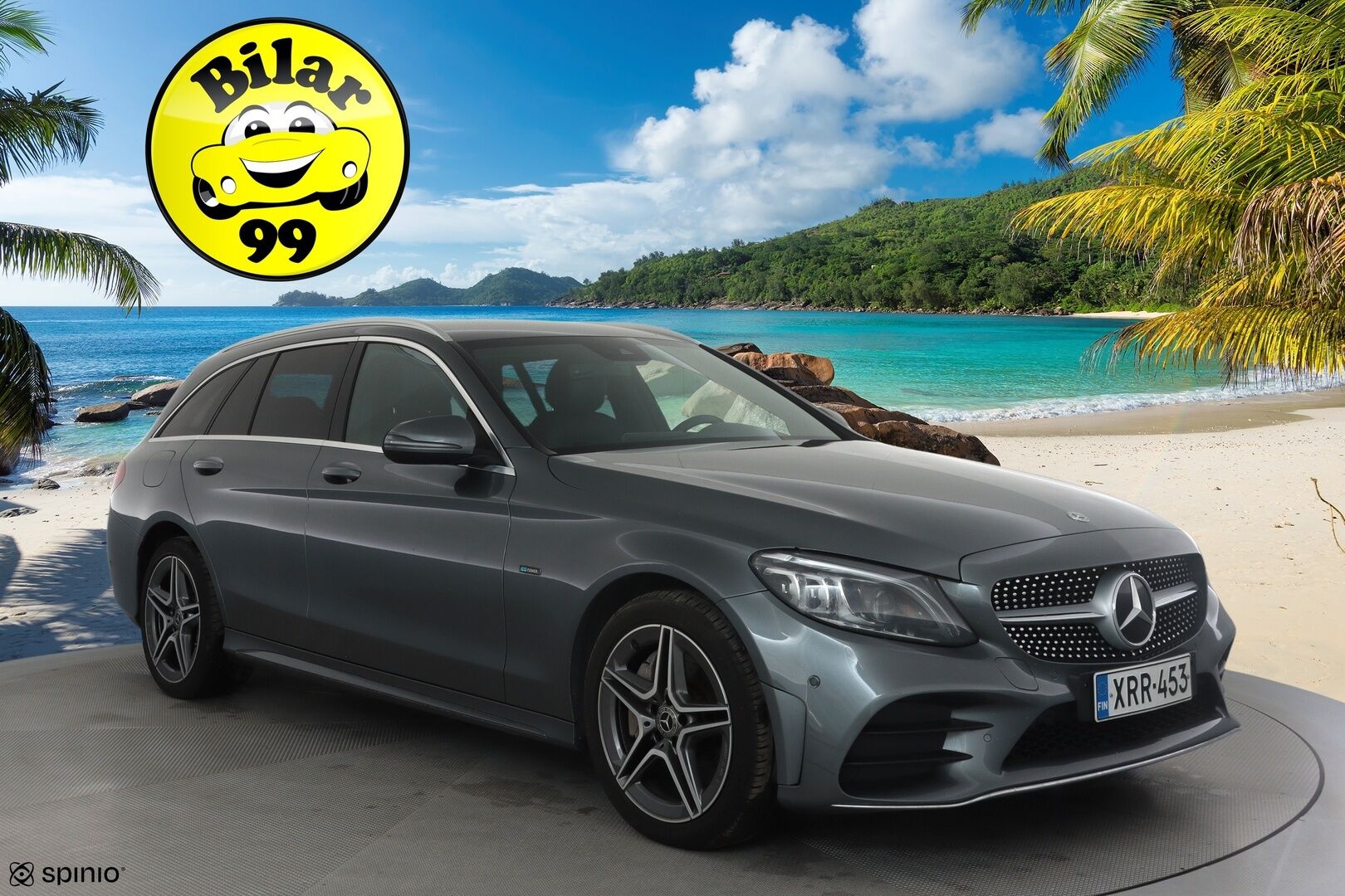 Mercedes-Benz C 2020 300 de T A Business AMG Edition EQ Power *Distronic+ / Multibeam / Burmester / P-Kamera / Koukku / Sportpenkit / Navi* - 2x Latauskaapelit / Kahdet Renkaat