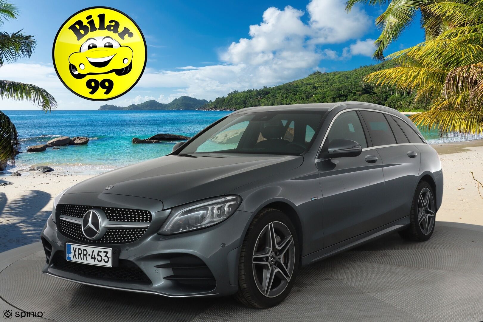 Mercedes-Benz C 2020 300 de T A Business AMG Edition EQ Power *Distronic+ / Multibeam / Burmester / P-Kamera / Koukku / Sportpenkit / Navi* - 2x Latauskaapelit / Kahdet Renkaat - HULLU BLACKWEEK KORKOTARJOUS 2,49%