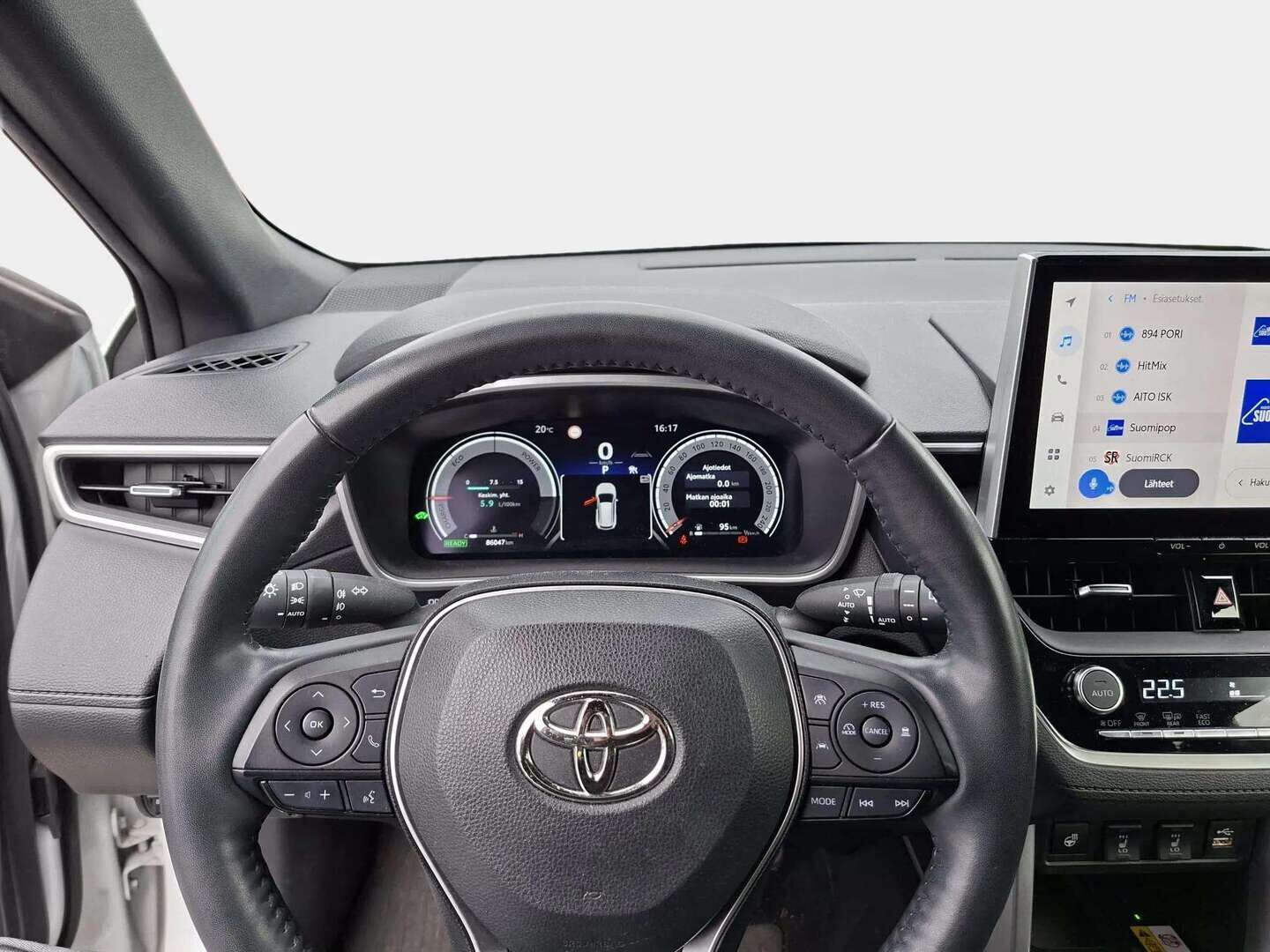 Toyota Corolla Cross 2023 2.0 Hybrid Launch Edition - | 1-om Suomi-auto | Vetokoukku | ACC | BLIS | Digimittaristo | P. kamera & tutkat | Lohkolämmitin+sisäpistoke | Lämpöratti | 2x renkaat vanteilla | CarPlay&AndroidAuto | Navi | Juuri huollettu! |  