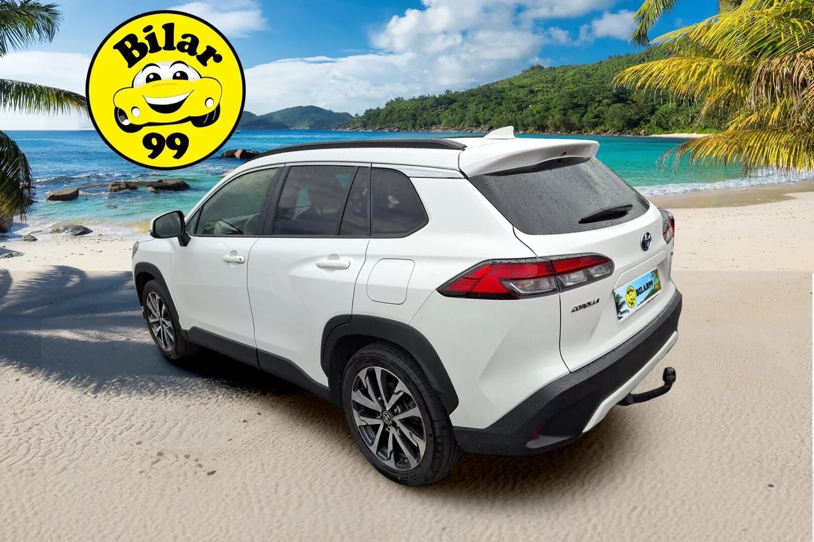 Toyota Corolla Cross 2023 2.0 Hybrid Launch Edition - | 1-om Suomi-auto | Vetokoukku | ACC | BLIS | Digimittaristo | P. kamera & tutkat | Lohkolämmitin+sisäpistoke | Lämpöratti | 2x renkaat vanteilla | CarPlay&AndroidAuto | Navi | Juuri huollettu! |  