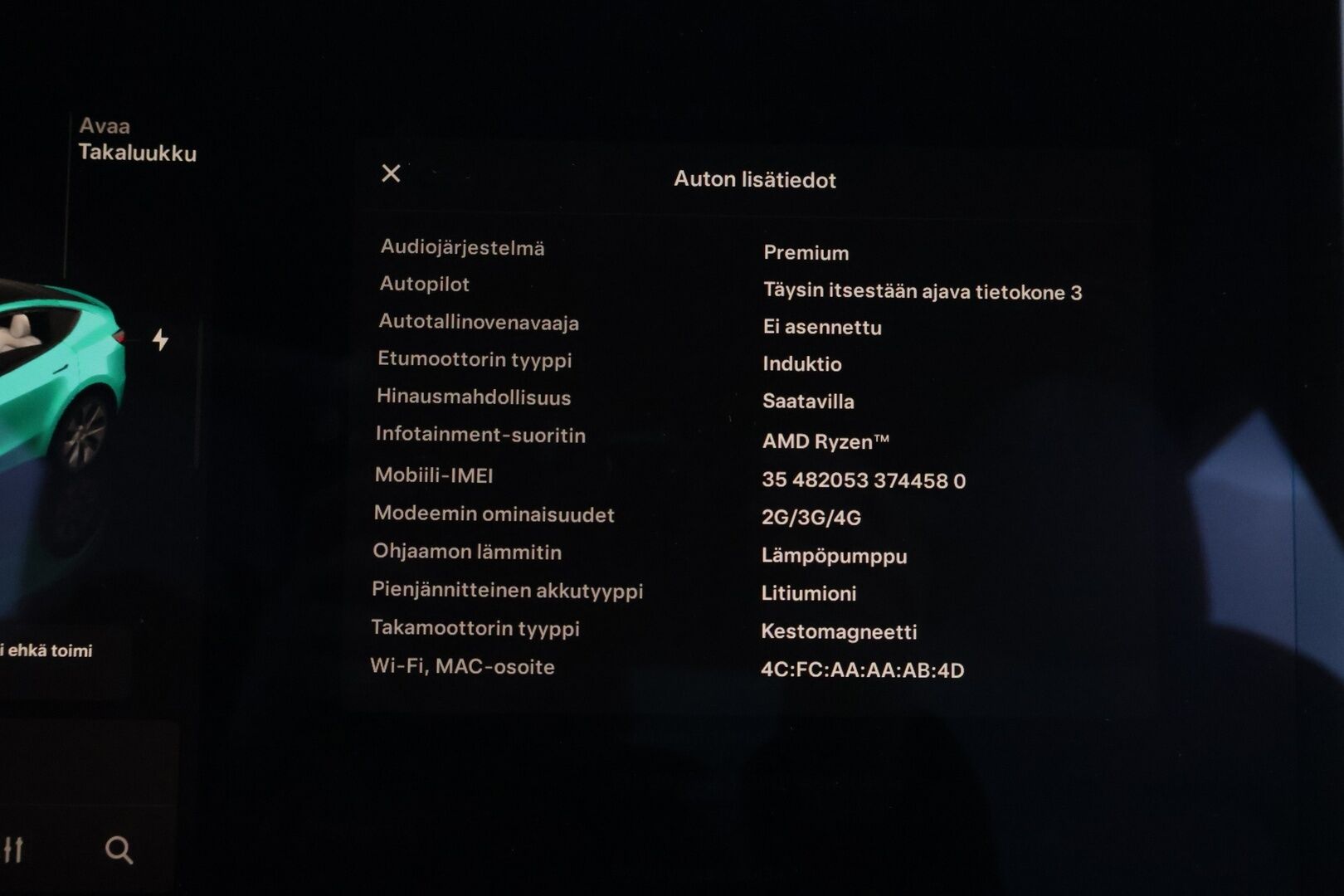 Tesla Model Y 2023 Long Range - YritysOutlet - Myydään vain yrityksille - LUE ILMOITUS!
