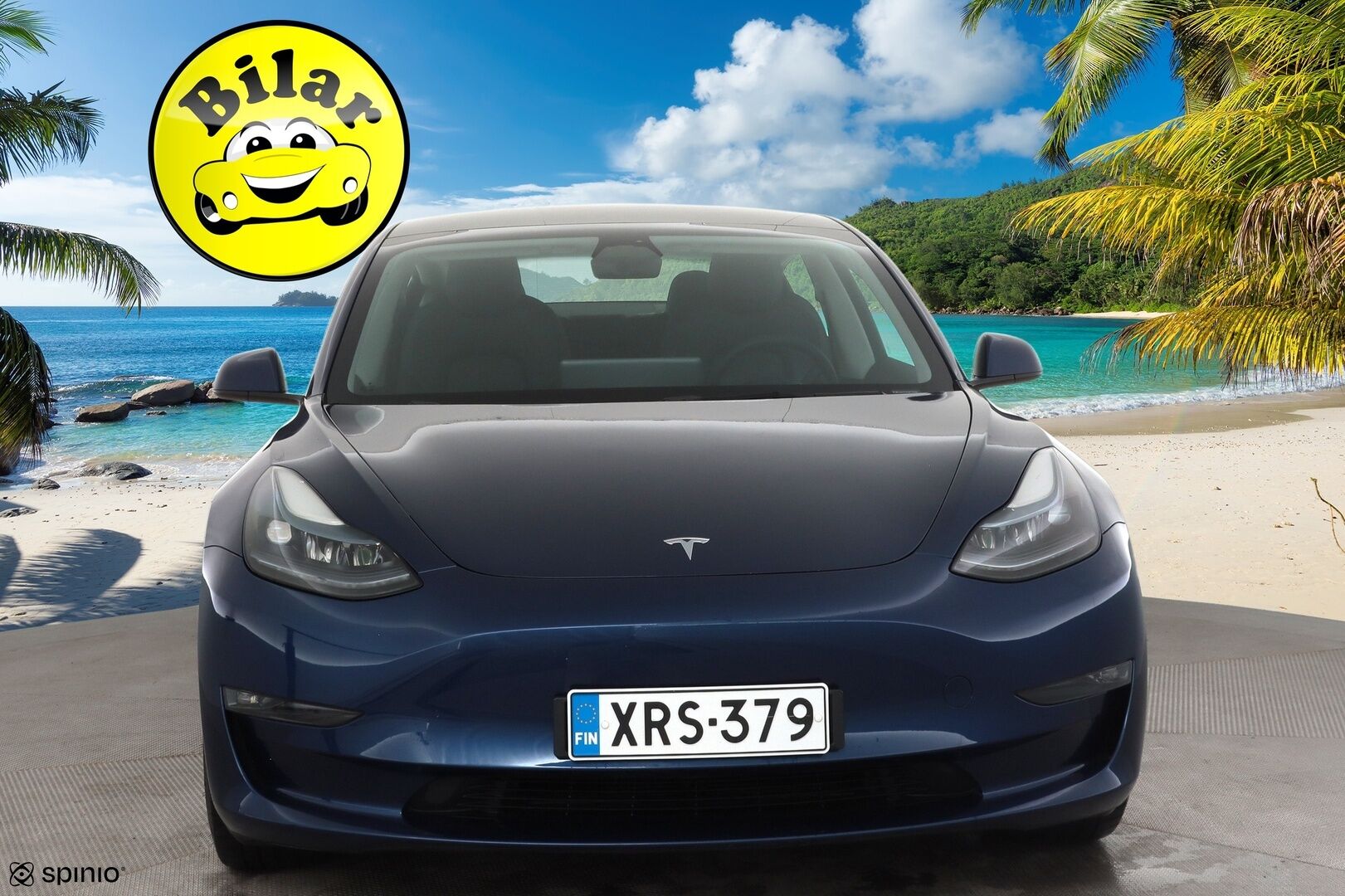 Tesla Model 3 2023 Long Range - | FSD | Acceleration Boost | 1-om suomiauto | ACC | ILP | Matrix | Premium Audio | Ryzen | Lasikatto | Sähkönahat | Muistipenkki | 2x renkaat aluin | 