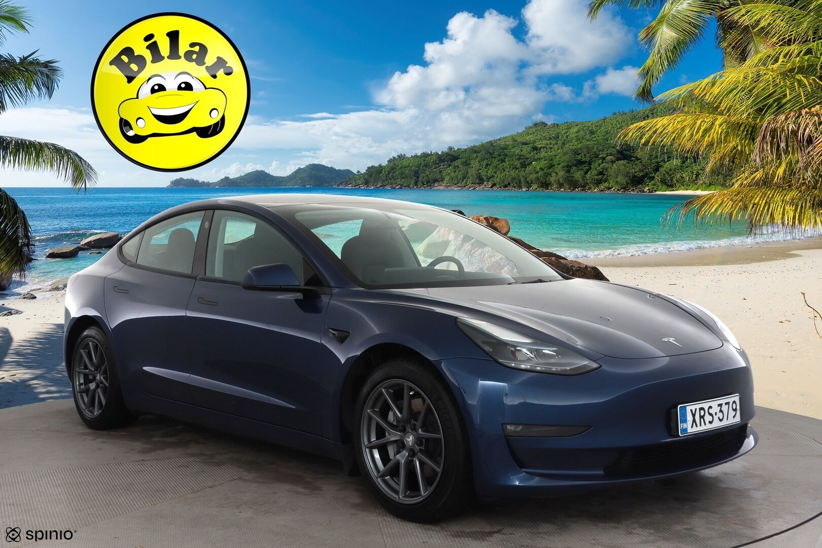 Tesla Model 3 2023 Long Range - | FSD | Acceleration Boost | 1-om suomiauto | ACC | ILP | Matrix | Premium Audio | Ryzen | Lasikatto | Sähkönahat | Muistipenkki | 2x renkaat aluin | 
