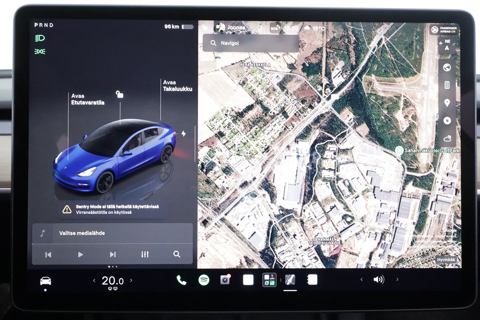 Tesla Model 3 2023 Long Range - | FSD | Acceleration Boost | 1-om suomiauto | ACC | ILP | Matrix | Premium Audio | Ryzen | Lasikatto | Sähkönahat | Muistipenkki | 2x renkaat aluin | 