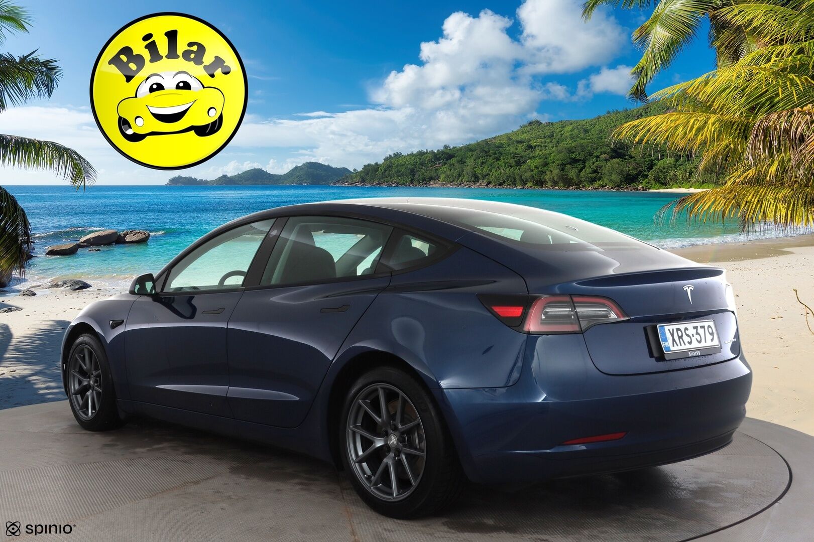 Tesla Model 3 2023 Long Range - | FSD | Acceleration Boost | 1-om suomiauto | ACC | ILP | Matrix | Premium Audio | Ryzen | Lasikatto | Sähkönahat | Muistipenkki | 2x renkaat aluin | 