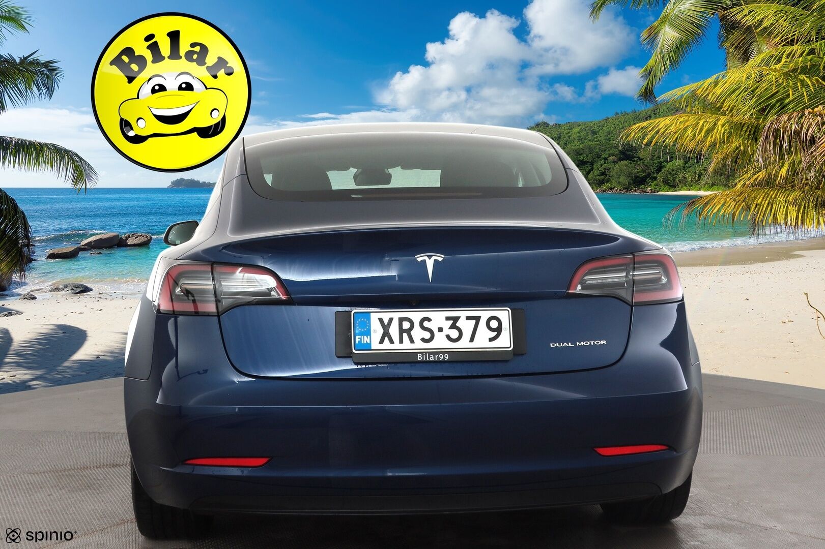 Tesla Model 3 2023 Long Range - | FSD | Acceleration Boost | 1-om suomiauto | ACC | ILP | Matrix | Premium Audio | Ryzen | Lasikatto | Sähkönahat | Muistipenkki | 2x renkaat aluin | 
