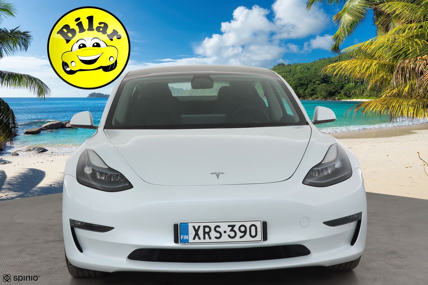 Tesla Model 3 2023 Long Range * ILP / ACC / Lasikatto / Matrix-LED / P.Kamera / Muistipenkki / Premium Audio / Navi / Keyless * - 1-om Suomi-auto / Kahdet renkaat aluvanteilla