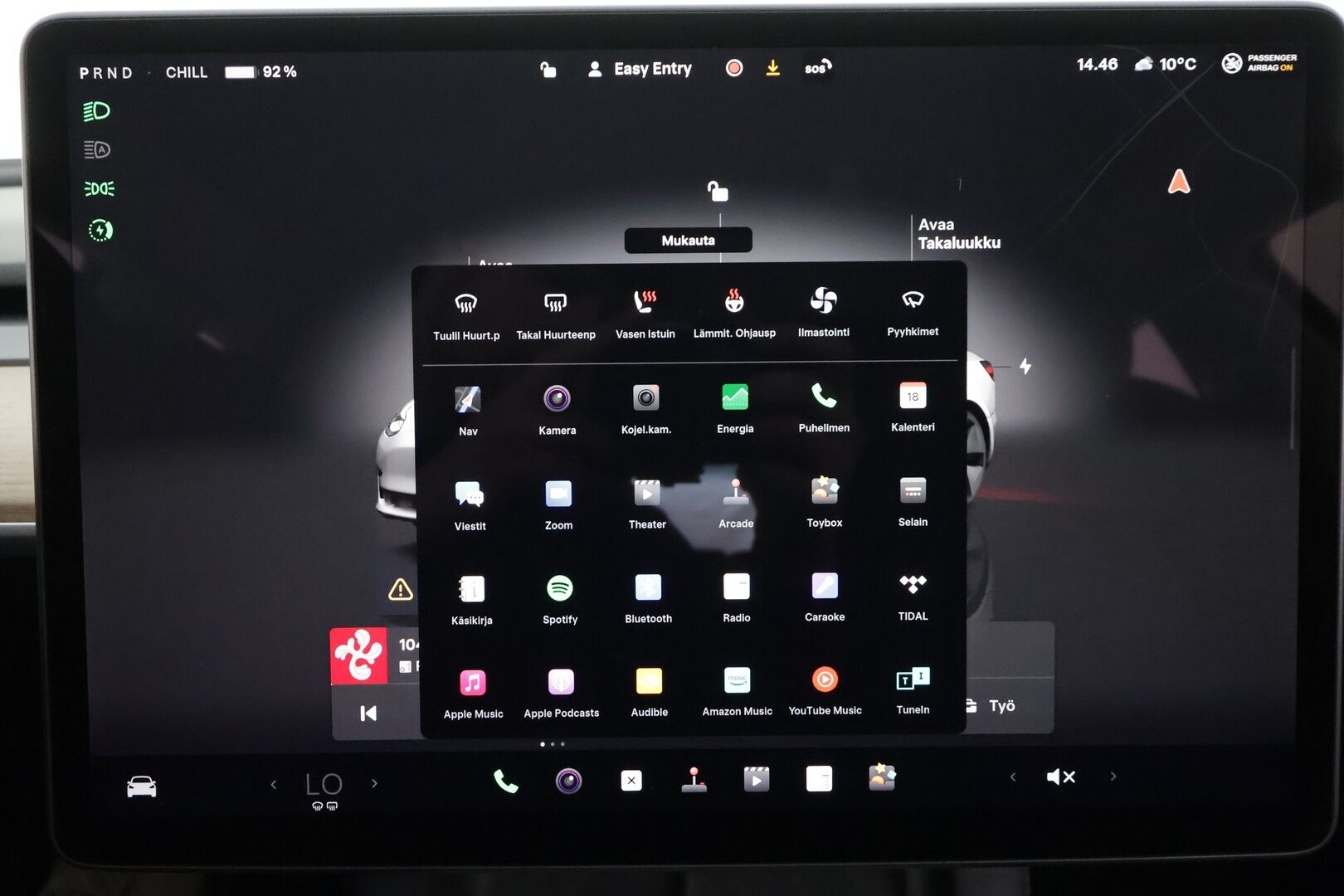 Tesla Model 3 2023 RWD * ILP / ACC / Lasikatto / Premium Speakers / P.Kamera / Matrix-LED / Muistipenkki / Kaistavahti * - Suomi-auto / Akku kuntotarkastettu / 2x Latauskaapelit