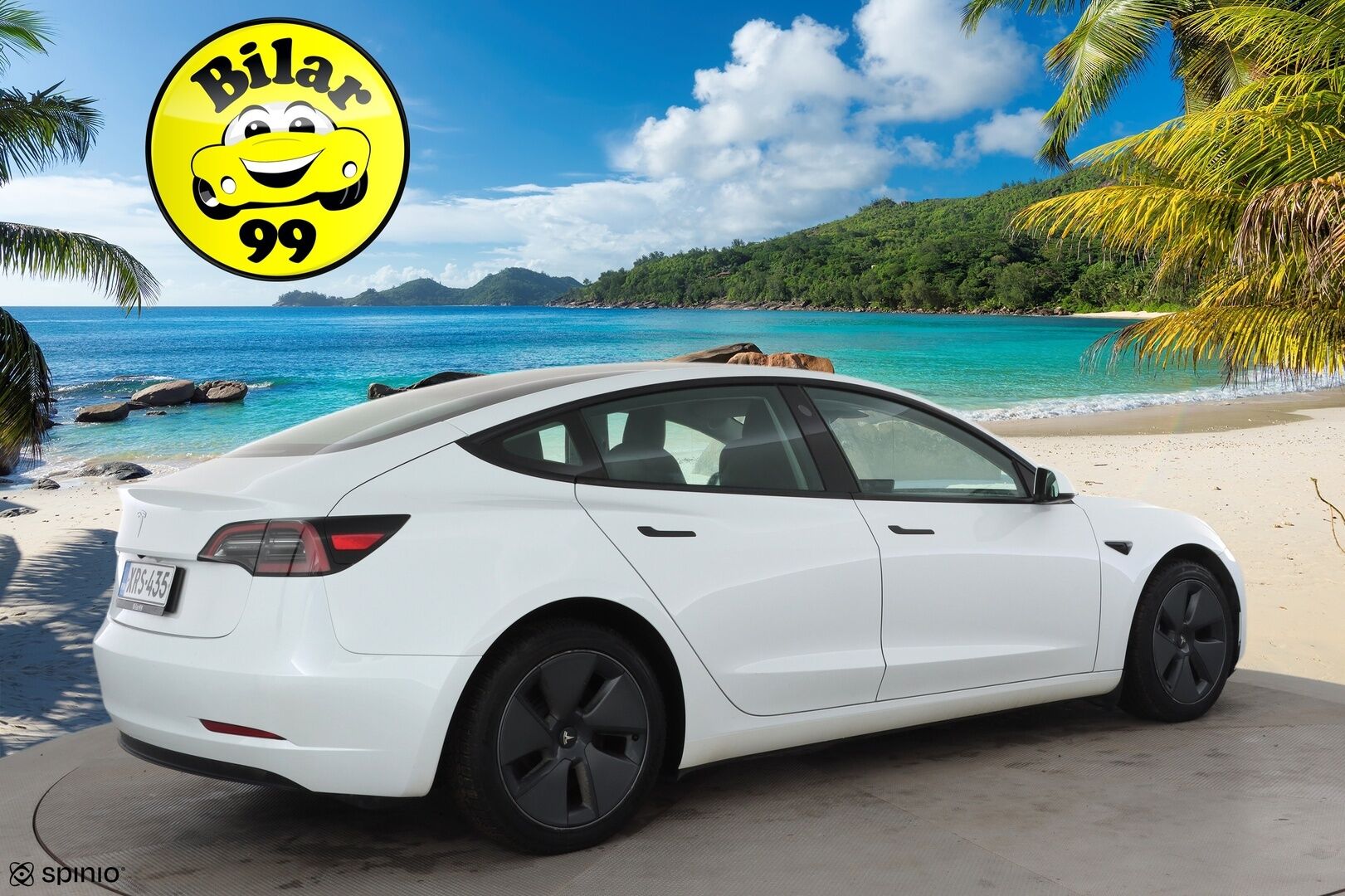 Tesla Model 3 2023 RWD * ILP / ACC / Lasikatto / Premium Speakers / P.Kamera / Matrix-LED / Muistipenkki / Kaistavahti * - Suomi-auto / Akku kuntotarkastettu / 2x Latauskaapelit