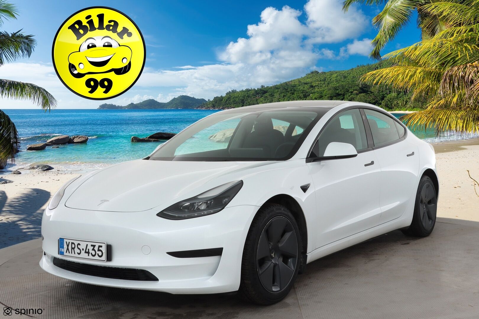 Tesla Model 3 2023 RWD * ILP / ACC / Lasikatto / Premium Speakers / P.Kamera / Matrix-LED / Muistipenkki / Kaistavahti * - Suomi-auto / Akku kuntotarkastettu / 2x Latauskaapelit