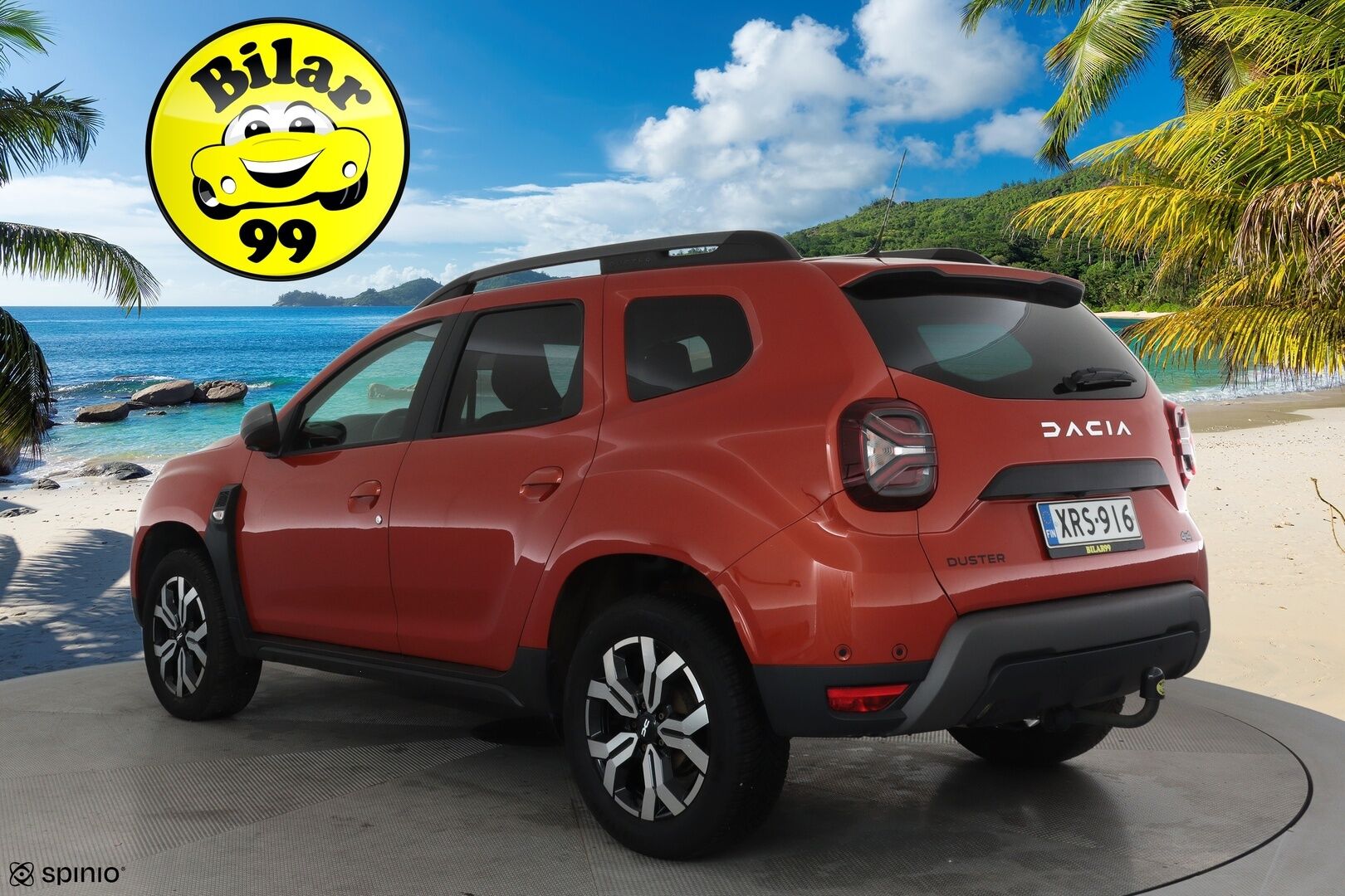 Dacia Duster 2023 Blue dCi 115 4x4 Journey **Vakkari / P.kamera / Koukku / Navi / Apple&Android / Lohkolämmitin** - 1.Om Suomi-auto / Merkkihuollettu / Kahdet renkaat aluvanteilla / 180.kamera