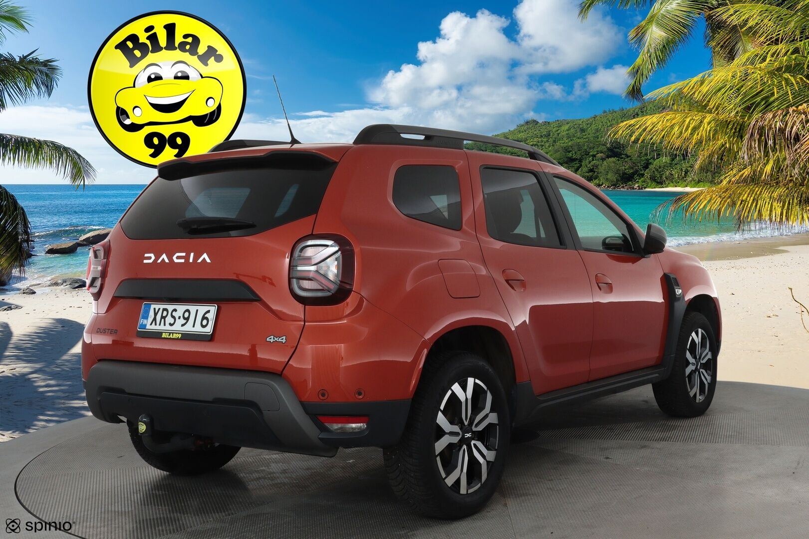 Dacia Duster 2023 Blue dCi 115 4x4 Journey **Vakkari / P.kamera / Koukku / Navi / Apple&Android / Lohkolämmitin** - 1.Om Suomi-auto / Merkkihuollettu / Kahdet renkaat aluvanteilla / 180.kamera