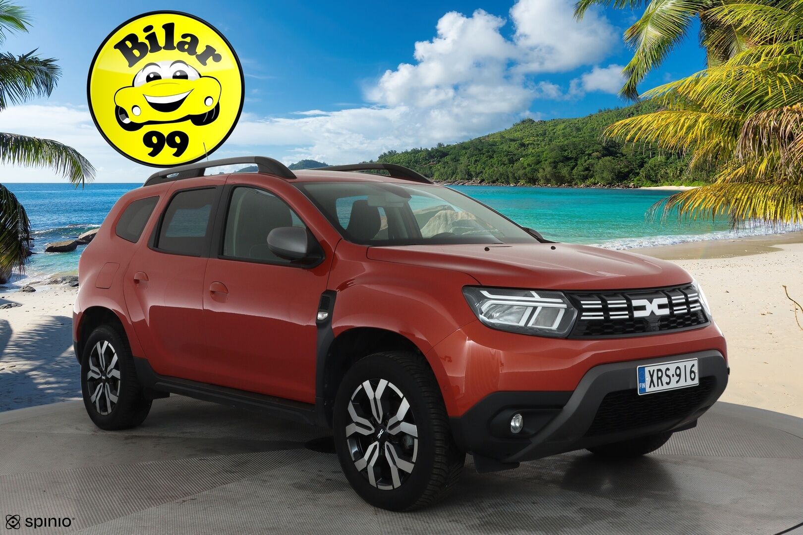 Dacia Duster 2023 Blue dCi 115 4x4 Journey **Vakkari / P.kamera / Koukku / Navi / Apple&Android / Lohkolämmitin** - 1.Om Suomi-auto / Merkkihuollettu / Kahdet renkaat aluvanteilla / 180.kamera