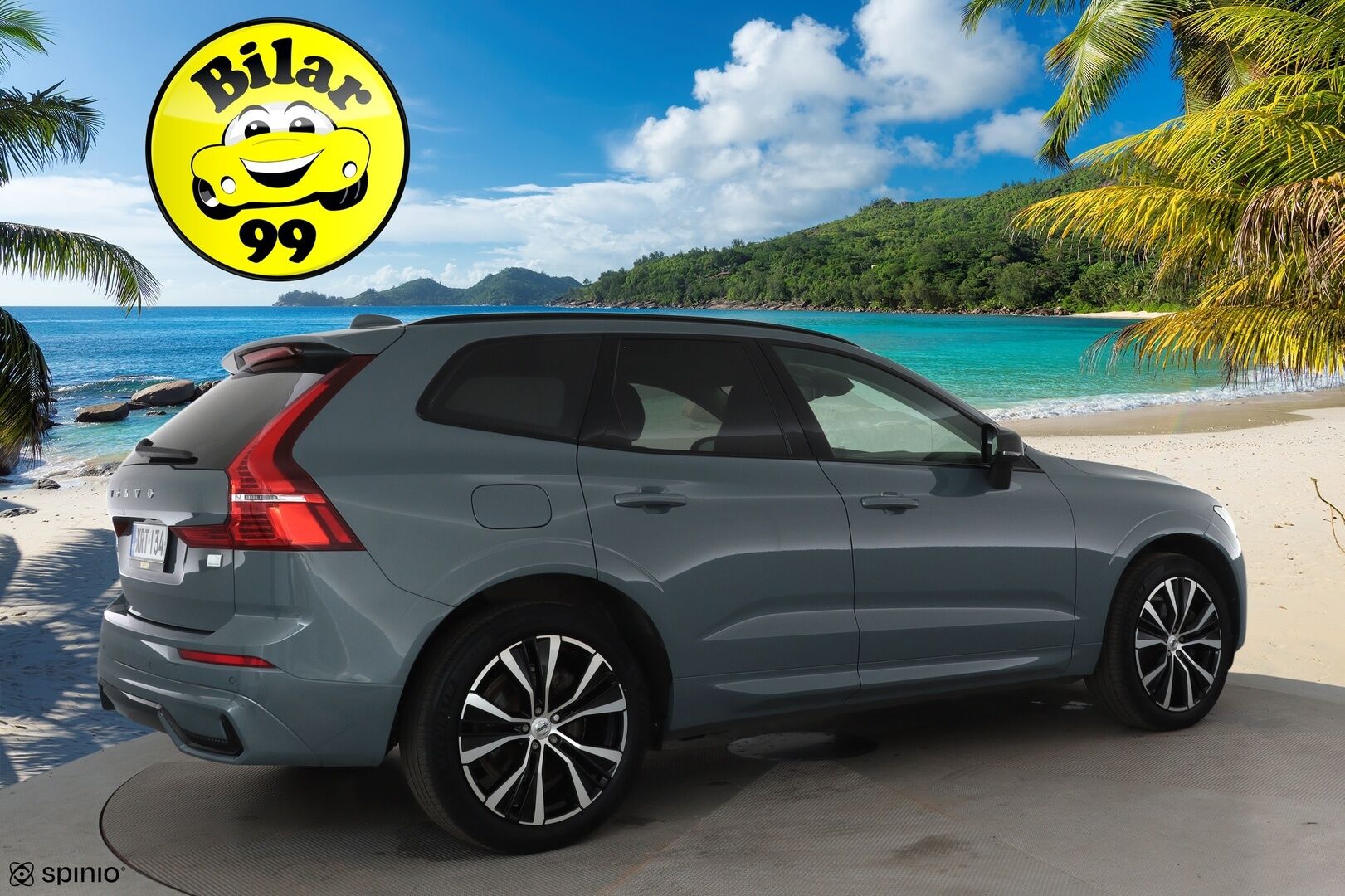 Volvo XC60 2023 T6 AWD Long Range Plus Dark aut **H&K / Panorama / Muistipenkit / Koukku / Adapt.vakkari / Full LED / Webasto** - 3,99 % KORKOTARJOUS TÄHÄN AUTOON - Suomi-auto / Merkkihuollettu / Musta nahkasisusta / KeylessGo / Navi / Facelift