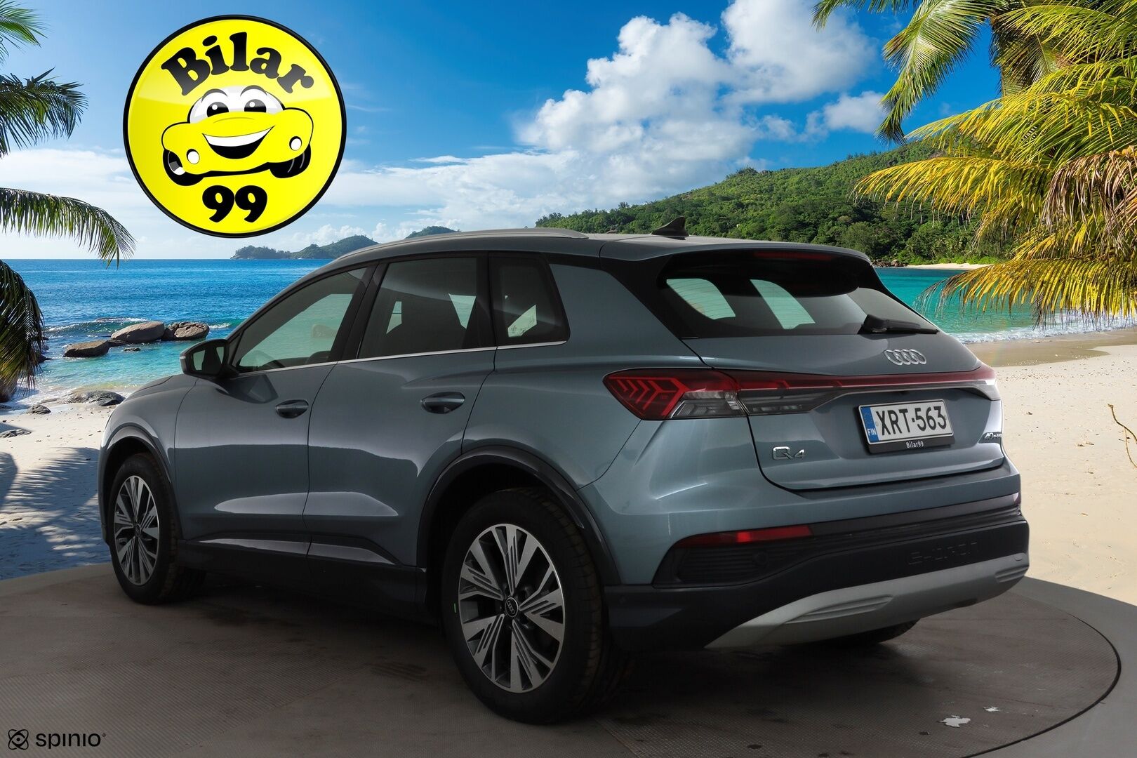 Audi Q4 e-tron 2023 40 e-tron Advanced * ACC / P.kamera / ILP / Sporttipenkit / Navi / LED / Sähköluukku / KeylessGo * - 1.Om Suomi-auto / Akku kuntotarkastettu / Kahdet renkaat aluvanteilla / Merkkihuollettu