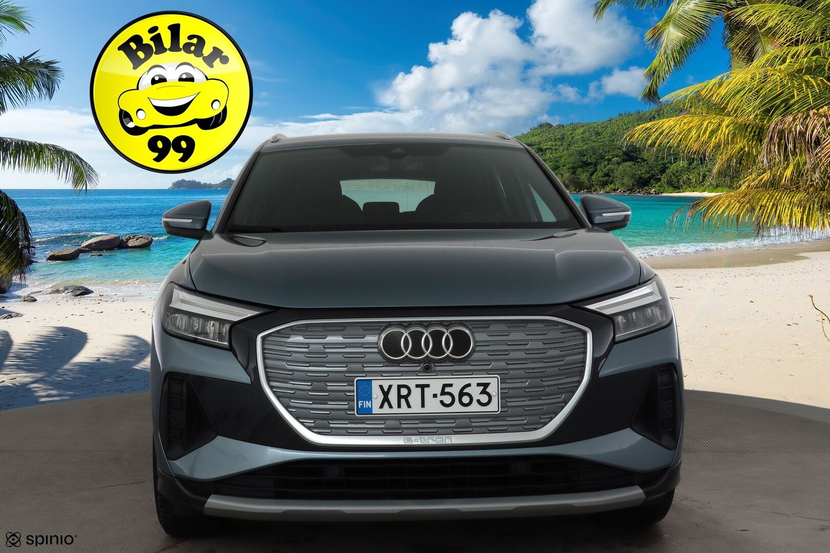 Audi Q4 e-tron 2023 40 e-tron Advanced * ACC / P.kamera / ILP / Sporttipenkit / Navi / LED / Sähköluukku / KeylessGo * - 1.Om Suomi-auto / Akku kuntotarkastettu / Kahdet renkaat aluvanteilla / Merkkihuollettu