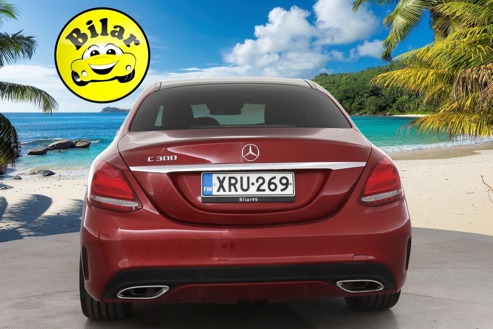 Mercedes-Benz C 2017 300 A AMG - | Kovat Varusteet! | Burmester | Distronic+ | 360-Kamera | Kaistavahti | Navi | BLIS | ACC |