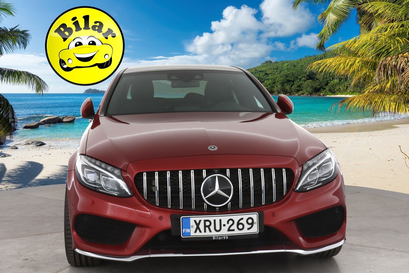 Mercedes-Benz C 2017 300 A AMG - | Kovat Varusteet! | Burmester | Distronic+ | 360-Kamera | Kaistavahti | Navi | BLIS | ACC |