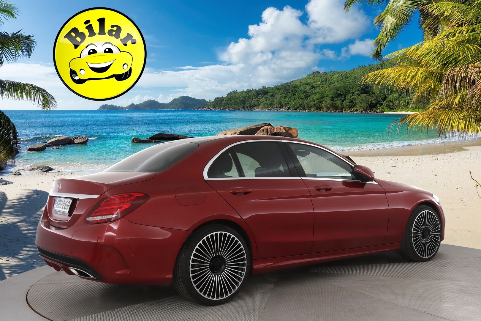 Mercedes-Benz C 2017 300 A AMG - | Kovat Varusteet! | Burmester | Distronic+ | 360-Kamera | Kaistavahti | Navi | BLIS | ACC |