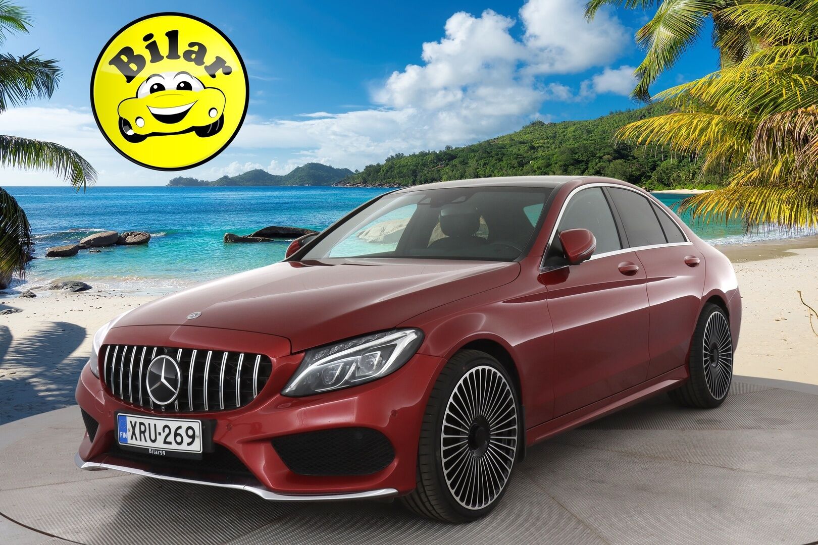 Mercedes-Benz C 2017 300 A AMG - | Kovat Varusteet! | Burmester | Distronic+ | 360-Kamera | Kaistavahti | Navi | BLIS | ACC |