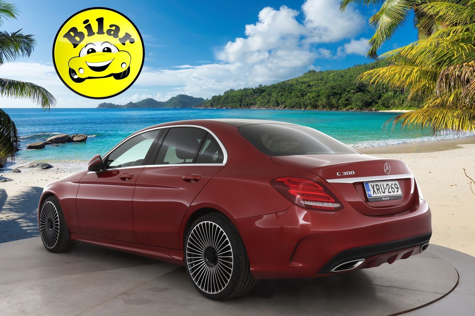 Mercedes-Benz C 2017 300 A AMG - | Kovat Varusteet! | Burmester | Distronic+ | 360-Kamera | Kaistavahti | Navi | BLIS | ACC |
