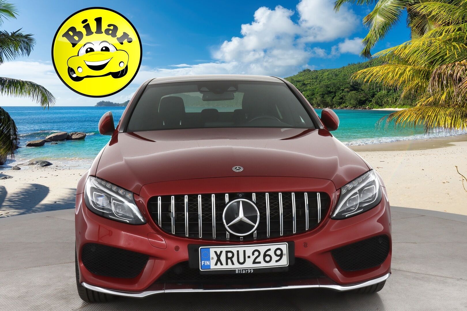 Mercedes-Benz C 2017 300 A AMG - | Huippu Varusteet | Burmester | Adapt. Vakkari | AIRMATIC | 360°-Kamera | BLIS | Muistipenkit sähköllä | Kaista-avustin  | 2x Renkaat& Vanteet |  