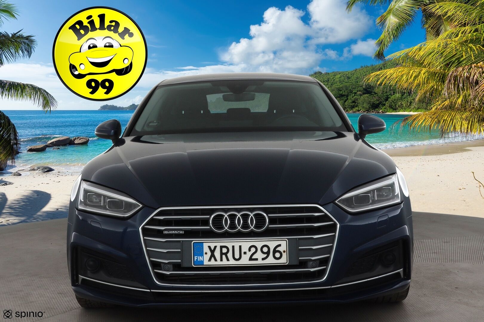 Audi A5 2017 Sportback Business Sport 2,0 TFSI 185 kW quattro S tronic * ACC / P.kamera / LED / Navi / Sporttinahat * - Kahdet renkaat aluvanteilla - HULLU BLACKWEEK KORKOTARJOUS 2,49%