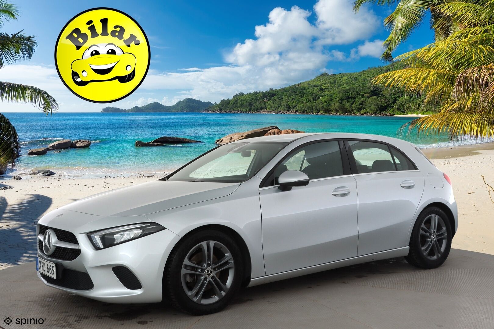 Mercedes-Benz A 2020 180 A Business Style - | Distronic Pro | LED | Puolinahat | P.Kamera | Digimittaristo | Suomi-auto | Kahdet Renkaat | Merkkihuollettu |