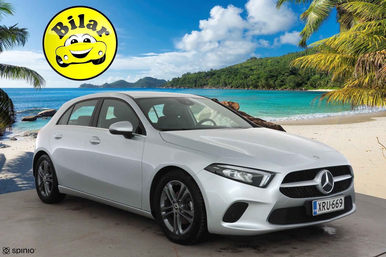 Mercedes-Benz A 2020 180 A Business Style - | Distronic Pro | LED | Puolinahat | P.Kamera | Digimittaristo | Suomi-auto | Kahdet Renkaat | Merkkihuollettu |